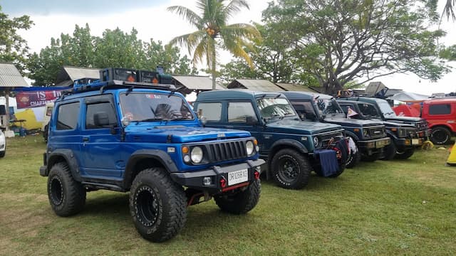 Ratusan Suzuki Katana dan Jimny Ramaikan Jamnas ke-11 SKIn di Anyer