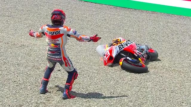 Jatuh di Mugello, Marc Marquez Yakin Honda Bisa Juara