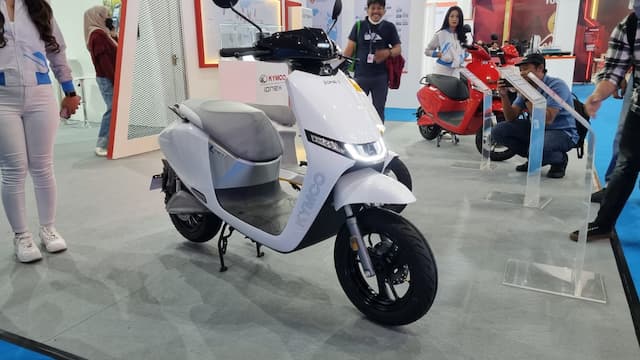 FOTO: Kymco IONEX i-ONE Plus Tampil Minimalis dan Futuristis