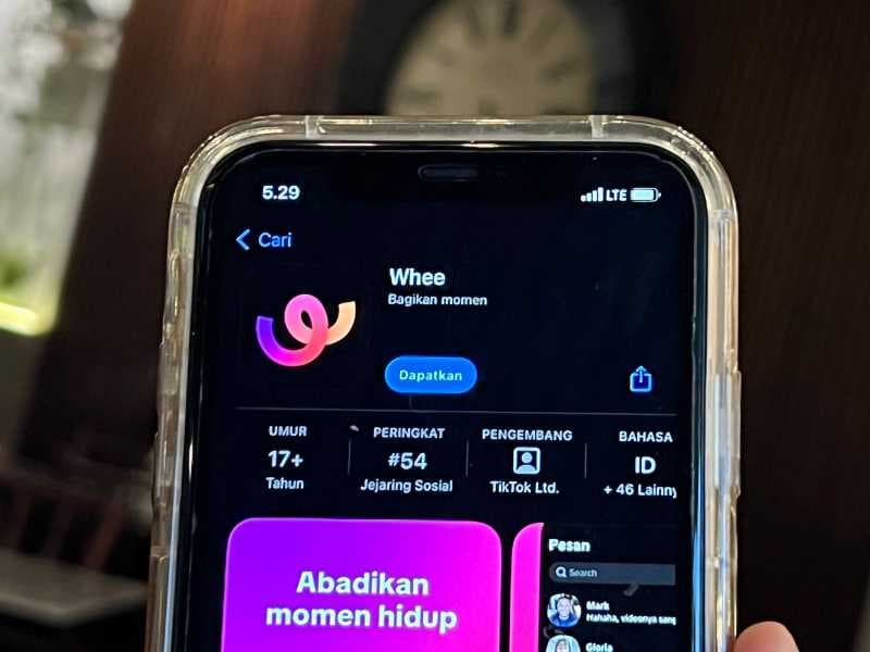 Induk TikTok Bikin Saingan Instagram ‘Whee’, Sudah Ada di Indonesia