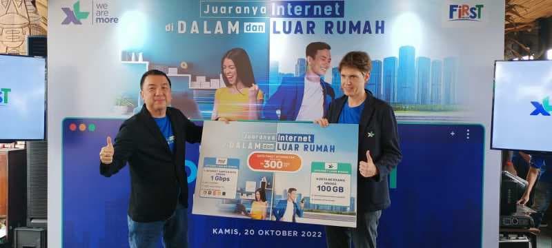 XL Axiata-First Media Geber Internet Ngebut 1 Gbps di Rumah