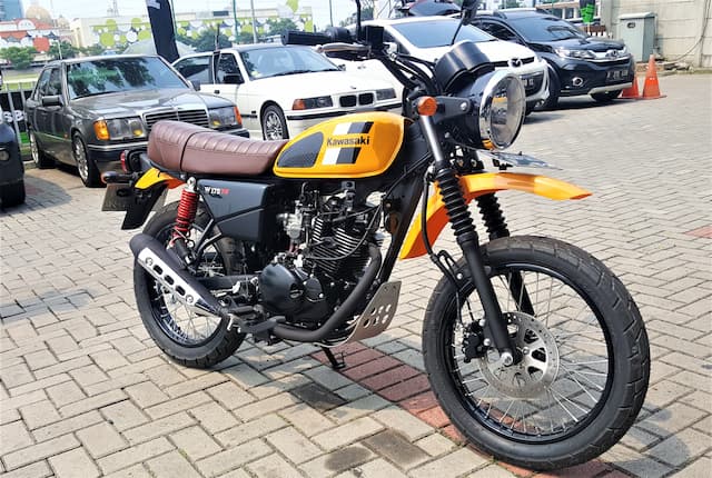 Jurnalis Keluhkan Rem Cakram W175TR Kurang Gigit, Ini Jawaban Kawasaki