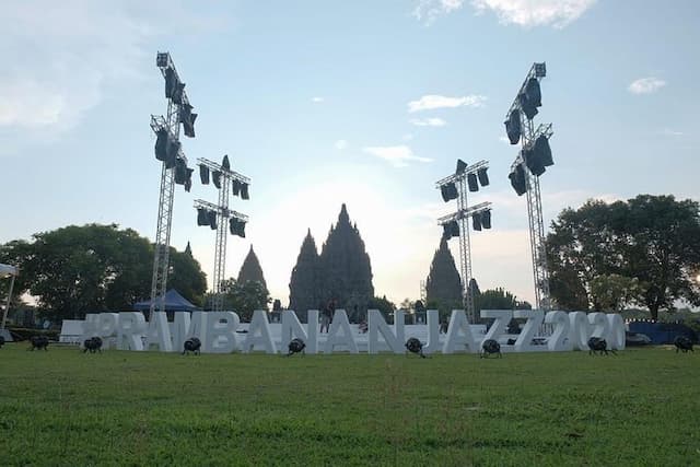 FOTO: Seperti Ini Panggung Prambanan Jazz Virtual Festival 2020 