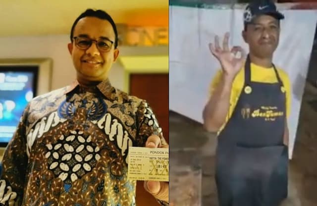 Viral Tukang Nasi Goreng Mirip Anies Baswedan, Netizen Minta Dijadikan Wagub