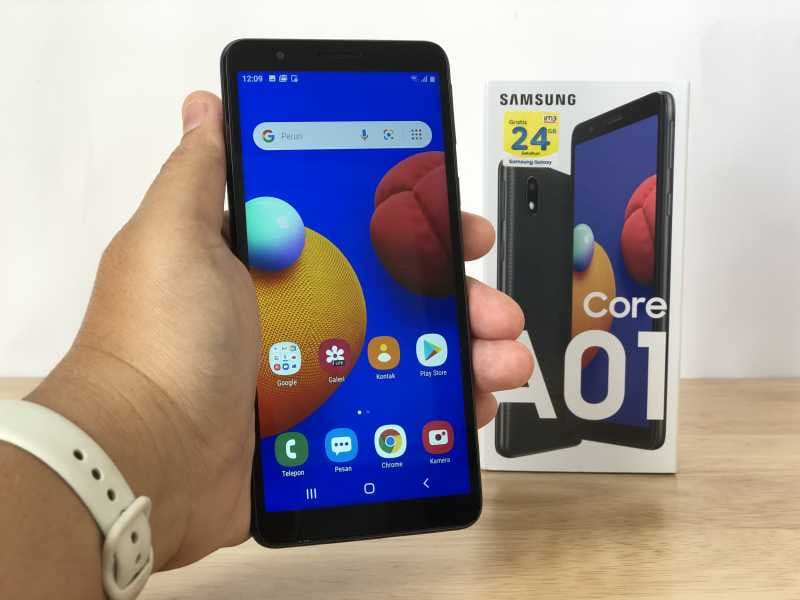 VIDEO: Samsung Galaxy A01 Core Review, Ponsel Mungil Satu Jutaan Bisa Apa?