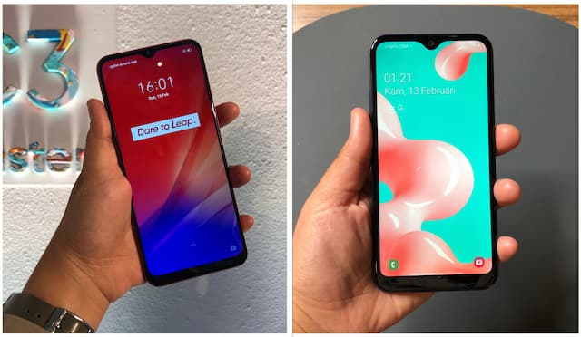 Ponsel Sejutaan, Ini 5 Perbedaan Realme C3 dan Samsung Galaxy A01