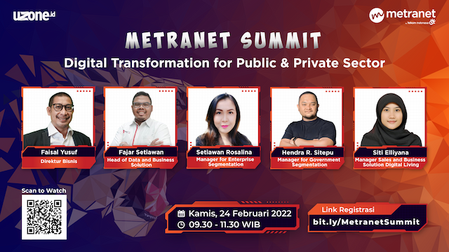 Upaya Metranet Kontribusi Percepat Transformasi Digital Tanah Air