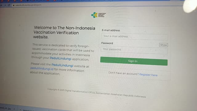 Turis Bisa Dapat Sertifikat Vaksinasi dari PeduliLindungi, Begini Caranya