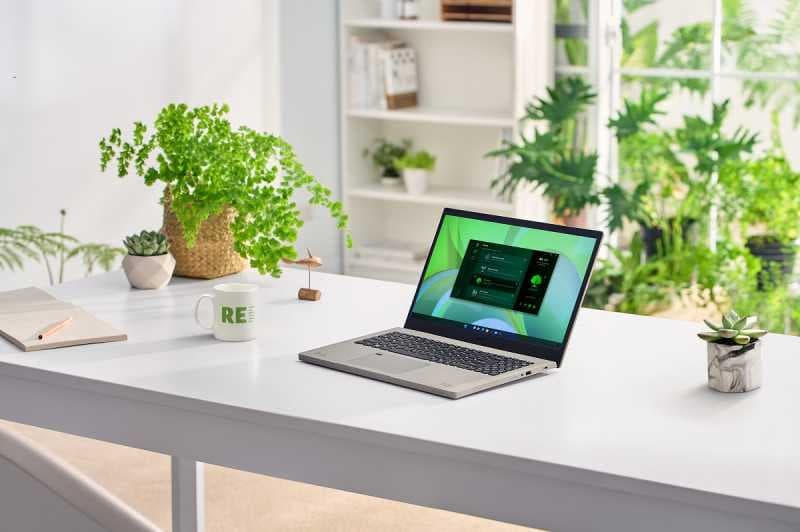 Laptop Acer Aspire Vero, Terbuat dari Plastik Daur Ulang