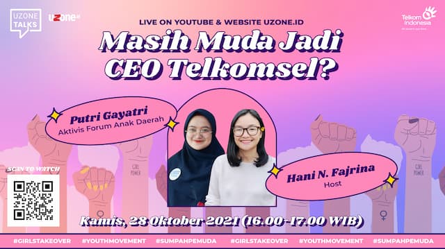 Uzone Talks: Masih Muda Jadi CEO Telkomsel?