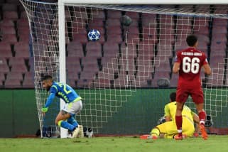 Napoli bungkam Liverpool 1-0 di San Paolo