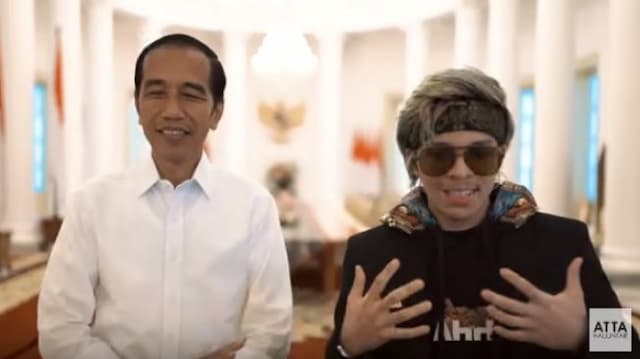 Jokowi Sebut Atta Halilintar Anak Ke-4, Begini Reaksi Kaesang dan Gibran