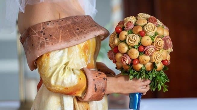 Unik, Pernikahan Tema Pizza Buat Pasangan yang Anti Mainstream