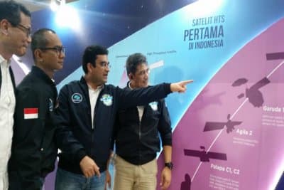 Satelit Nusantara Satu Sukses Meluncur dengan Roket Falcon 9