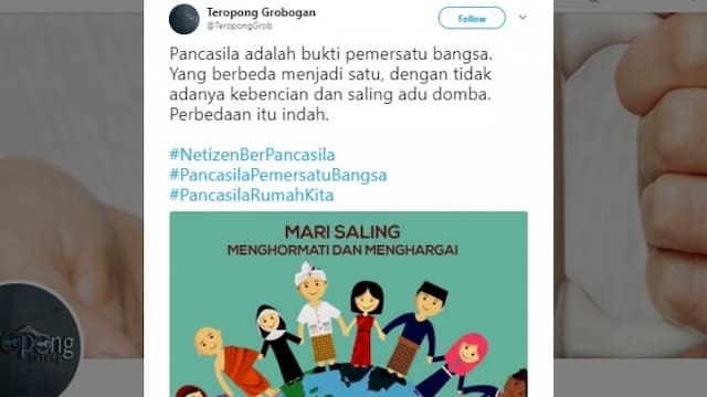 Inilah Curhatan Warganet di Hari Lahir Pancasila