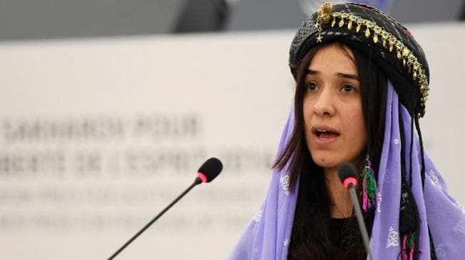 Nadia Murad, Budak Seks ISIS yang Raih Nobel Perdamaian 2018