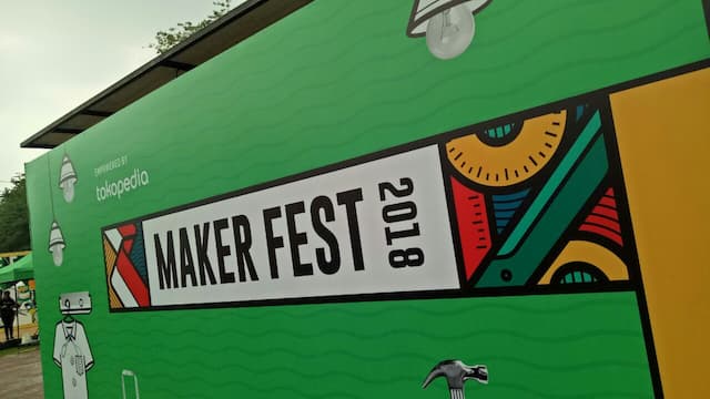 Resmi Digelar, Kreator Bandung Pamer Produk Kreatif di Maker Fest 2018