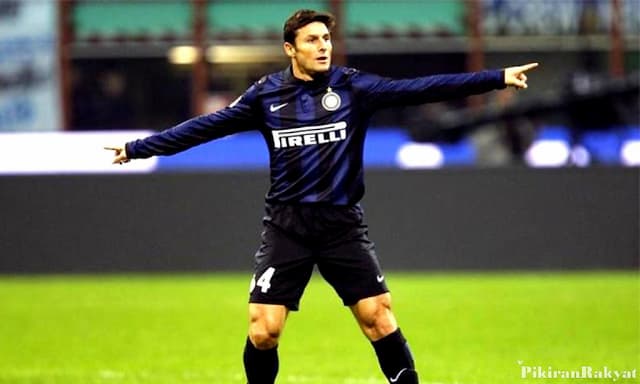 Javier Zanetti, 19 Tahun Loyal Melayani Inter Milan