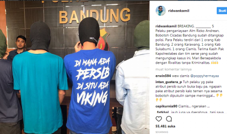 Oknum Bobotoh Buat Persib Bayar Denda Rp 611 Juta