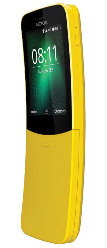 Nokia 8110 4G, Ponsel Pisang Teknologi Baru Dari HMD Global Kembali Hadir